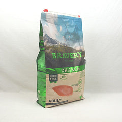 BRAVERY Makanan Anjing Medium Adult Chicken 4kg no type Tidak ada merek 