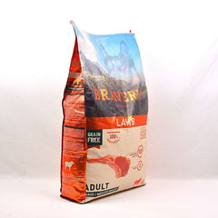 BRAVERY Makanan Anjing Medium Dog LAMB 12kg no type Tidak ada merek 