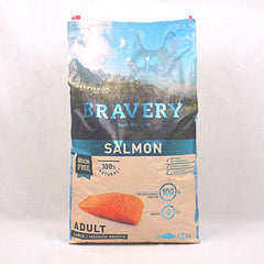 BRAVERY Makanan Anjing Medium Dog Salmon12kg no type Tidak ada merek 