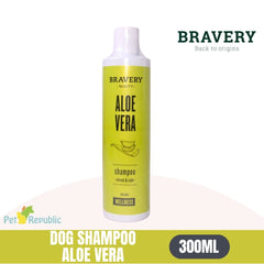 BRAVERY Shampoo Anjing Dog Shampoo Wellness Aloe Vera 300ml no type Tidak ada merek 