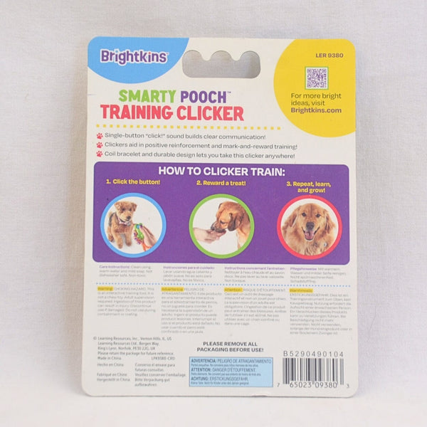 BRIGHTKINS Smarty Pooch Training Clicker Bone Hobi & Koleksi > Perawatan Hewan > Mainan Hewan Pet Republic Indonesia 