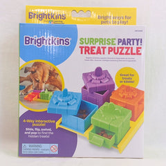 BRIGHTKINS Surprise Party Treat Puzzle Hobi & Koleksi > Perawatan Hewan > Mainan Hewan Pet Republic Indonesia 