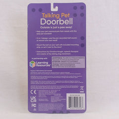BRIGHTKINS Talking Pet Doorbell Hobi & Koleksi > Perawatan Hewan > Mainan Hewan Pet Republic Indonesia 