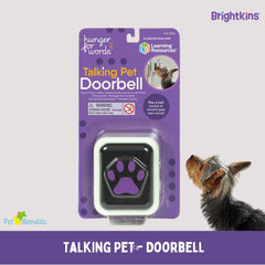 BRIGHTKINS Talking Pet Doorbell Hobi & Koleksi > Perawatan Hewan > Mainan Hewan Pet Republic Indonesia 