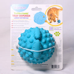 BRIGHTKINS Treat Dispenser Tough And Tumble Large Pufferfish no type Tidak ada merek 