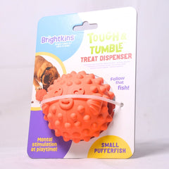 BRIGHTKINS Treat Dispenser Tough And Tumble Small Pufferfish no type Tidak ada merek 