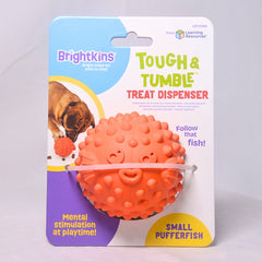 BRIGHTKINS Treat Dispenser Tough And Tumble Small Pufferfish no type Tidak ada merek 