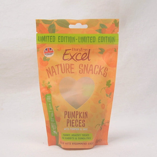 BURGESS Natural Snack Kelinci Marmut Pumpkin Spices 60gr Small Animal Food Burgess 