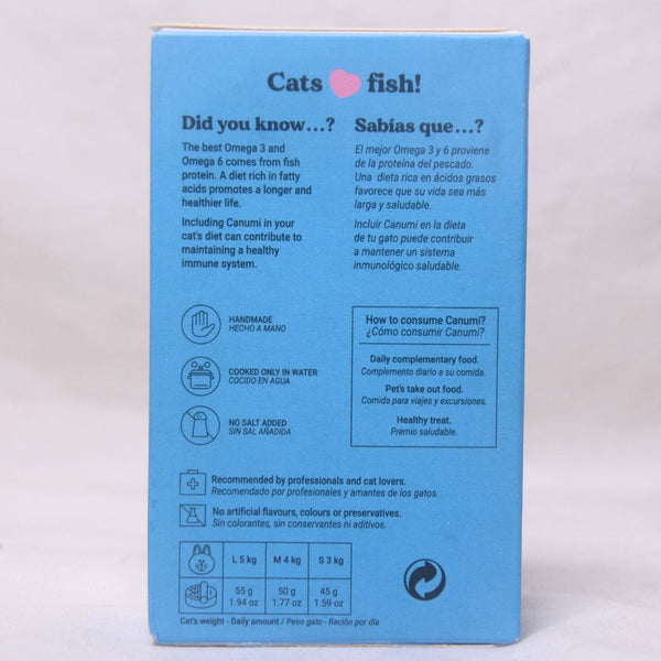 CANUMI Makanan Kucing Mackerel Fillets for Cats Cat Food Wet Tidak ada merek 
