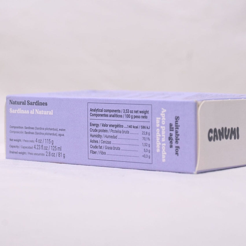 CANUMI Makanan Kucing Sardines for Cats Cat Food Wet Tidak ada merek 