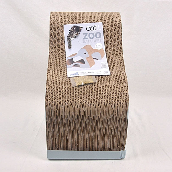 CATIT 42506 Mainan Kucing Zoo Scratcher Board 2in1 GORILLA no type Tidak ada merek 