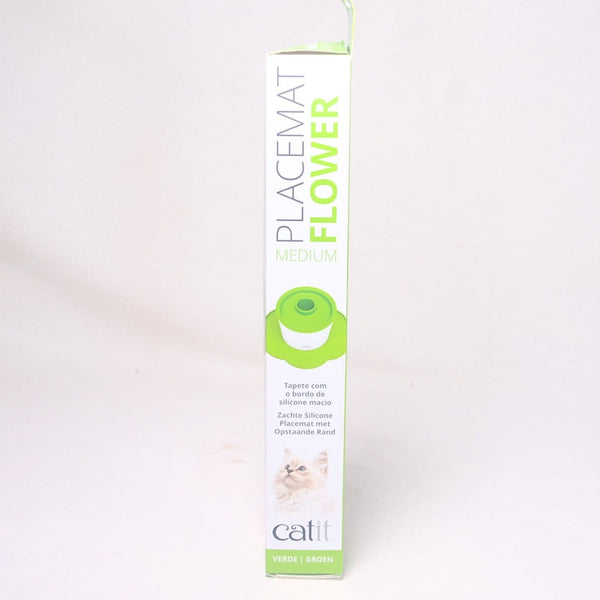 CATIT Flower Shape Placemat Green Medium no type Tidak ada merek 