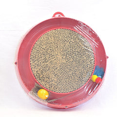 CATIT Mainan Kucing Circuit Ball With Scratch Pad no type Tidak ada merek 