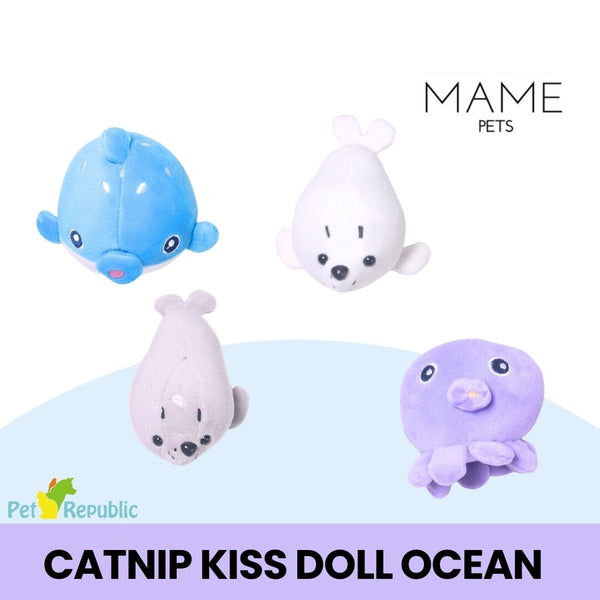 CATNIPKISS Doll Mainan Kucing Ocean White Cat Toy Tidak ada merek 