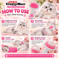 CATTYMAN Sisir Sikat Kucing 83475 Slicker Brush For Cat no type Tidak ada merek 