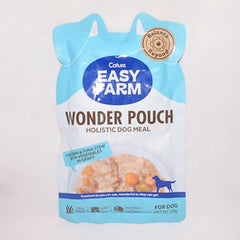 CATURE Makanan Basah Anjing Dog Wet Food Easy Farm Pouch Chicken Tuna 100g no type Tidak ada merek 
