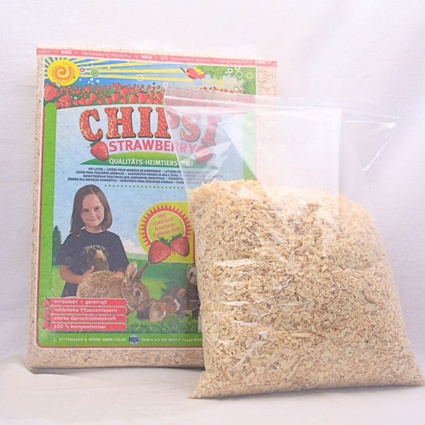 CHIPSI Wood Shaving Strawberry Sharing Pack 500gr Small Animal Sanitation Chipsi 