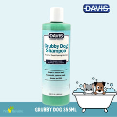 DAVIS Shampoo Anjing Kucing Grubby Dog Shampoo 355ml pet medicated care Tidak ada merek 