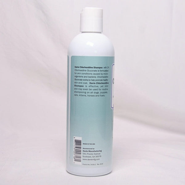 DAVIS Shampoo Jamur Anjing Kucing Chlorhexidine Shampoo 355ml Pet Grooming Medicated Care Tidak ada merek 