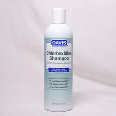 DAVIS Shampoo Jamur Anjing Kucing Chlorhexidine Shampoo 355ml Pet Grooming Medicated Care Tidak ada merek 