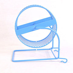DAYANG Mainan Hamster GDY15B Jogging Wheel Blue Small Animal Toy Pet Republic Indonesia 