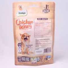 DENTALIGHT Snack Anjing Chicken Licious Cubes Chicken 70g no type Tidak ada merek 