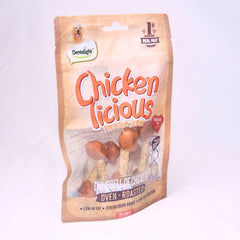 DENTALIGHT Snack Anjing Chicken Licious Dumbell Chicken 70g no type Tidak ada merek 