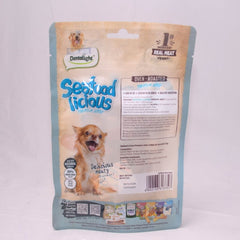 DENTALIGHT Snack Anjing Seafood Licious Cubes Salmon 70g no type Tidak ada merek 