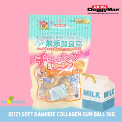 DOGGYMAN 82171 Snack Anjing Dental Soft Rawhide Collagen Gum Ball 90g no type Tidak ada merek 