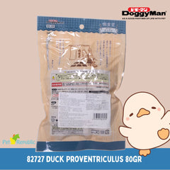 DOGGYMAN 82727 Snack Kucing Duck Proventriculus 80G Dog Snack Tidak ada merek 