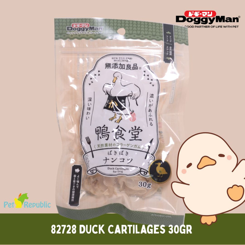 DOGGYMAN 82728 Snack Anjing Duck Cartilages 30gr Dog Snack Tidak ada merek 