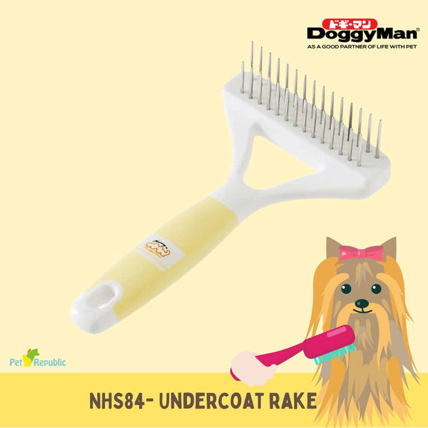 DOGGYMAN Sisir Bulu 83884 Undercoat Rake NHS84 For Dog and Cat no type Tidak ada merek 