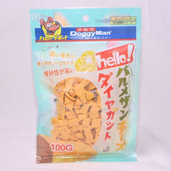 DOGGYMAN Snack Anjing Diamond Cut Parmesan Cheese Original 100g no type DoggyMan 