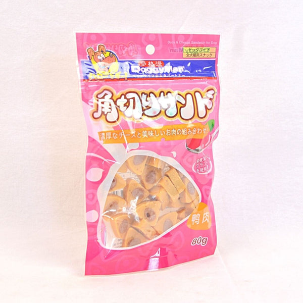 DOGGYMAN Snack Anjing Z0234 Duck and Cheese Sandwich 80g no type Tidak ada merek 