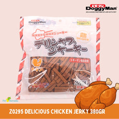 DOGGYMAN Snack Anjing Z0295 Delicious Chicken Jerky 380gr no type Tidak ada merek 