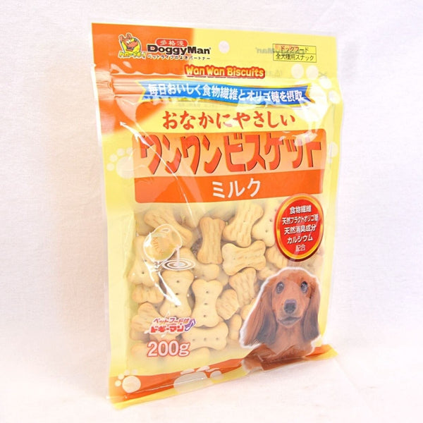 DOGGYMAN Snack Anjing Z0803 Healthy Biscuit Milk Flavor 200g Dog Snack DoggyMan 