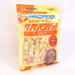 DOGGYMAN Snack Anjing Z0803 Healthy Biscuit Milk Flavor 200g Dog Snack DoggyMan 