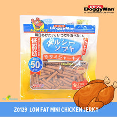 DOGGYMAN Z0129 Snack Anjing Low Fat Mini Chicken Jerky 220g no type Doggyman 
