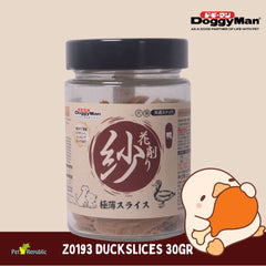 DOGGYMAN Z0193 Snack Anjing Duck Slices 30gr Dog Snack Tidak ada merek 