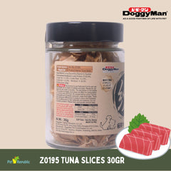 DOGGYMAN Z0195 Snack Anjing Tuna Slices 30gr Dog Snack Tidak ada merek 