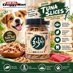 DOGGYMAN Z0195 Snack Anjing Tuna Slices 30gr Dog Snack Tidak ada merek 