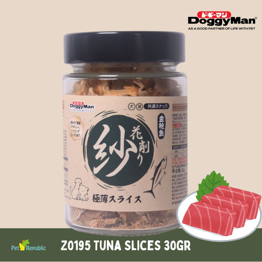 DOGGYMAN Z0195 Snack Anjing Tuna Slices 30gr Dog Snack Tidak ada merek 