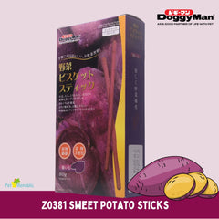 DOGGYMAN Z0381 Snack Anjing Purple Sweet Potato Sticks 80gr Dog Snack Tidak ada merek 