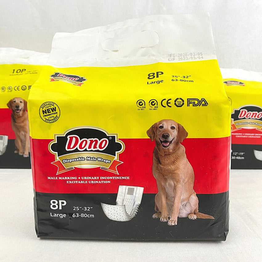 DONO Disposable Male Diaper Dog Sanitation Dono 