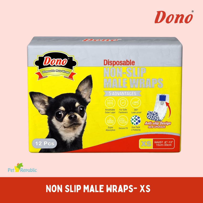 DONO Disposable Non Slip Male Wraps XS no type Tidak ada merek 