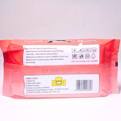 DONO Tisu Anjing Kucing Antibacterial Pet Wipes 80sheet no type Tidak ada merek 