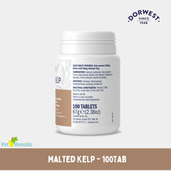 DORWEST Penambah Nabsu Makan Malted KELP 100tabs no type Tidak ada merek 