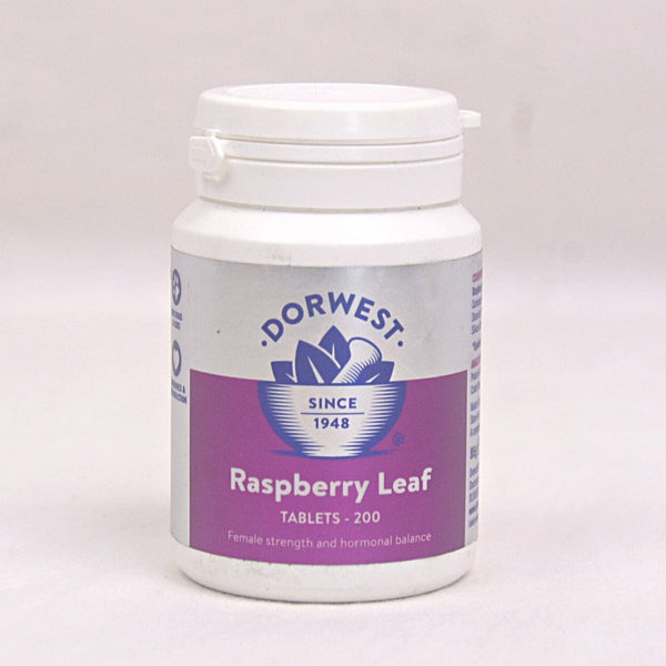 DORWEST Supplement Hewan Raspberry Leaf 200tab Pet Vitamin and Supplement Dorwest 