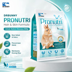 DRBUNNY Makanan Kelinci Pronutri Hair And Skin For Adult Rabbit 900g Hobi & Koleksi > Perawatan Hewan > Makanan & Vitamin Hewan Dr Bunny 