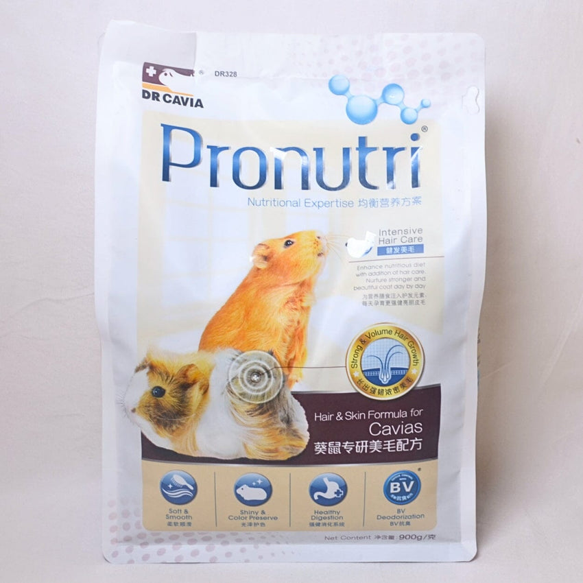 DRCAVIA Makanan Marmut Pronutri Hair And Skin For Guinea Pig 900g Hobi & Koleksi > Perawatan Hewan > Makanan & Vitamin Hewan Dr Bunny 